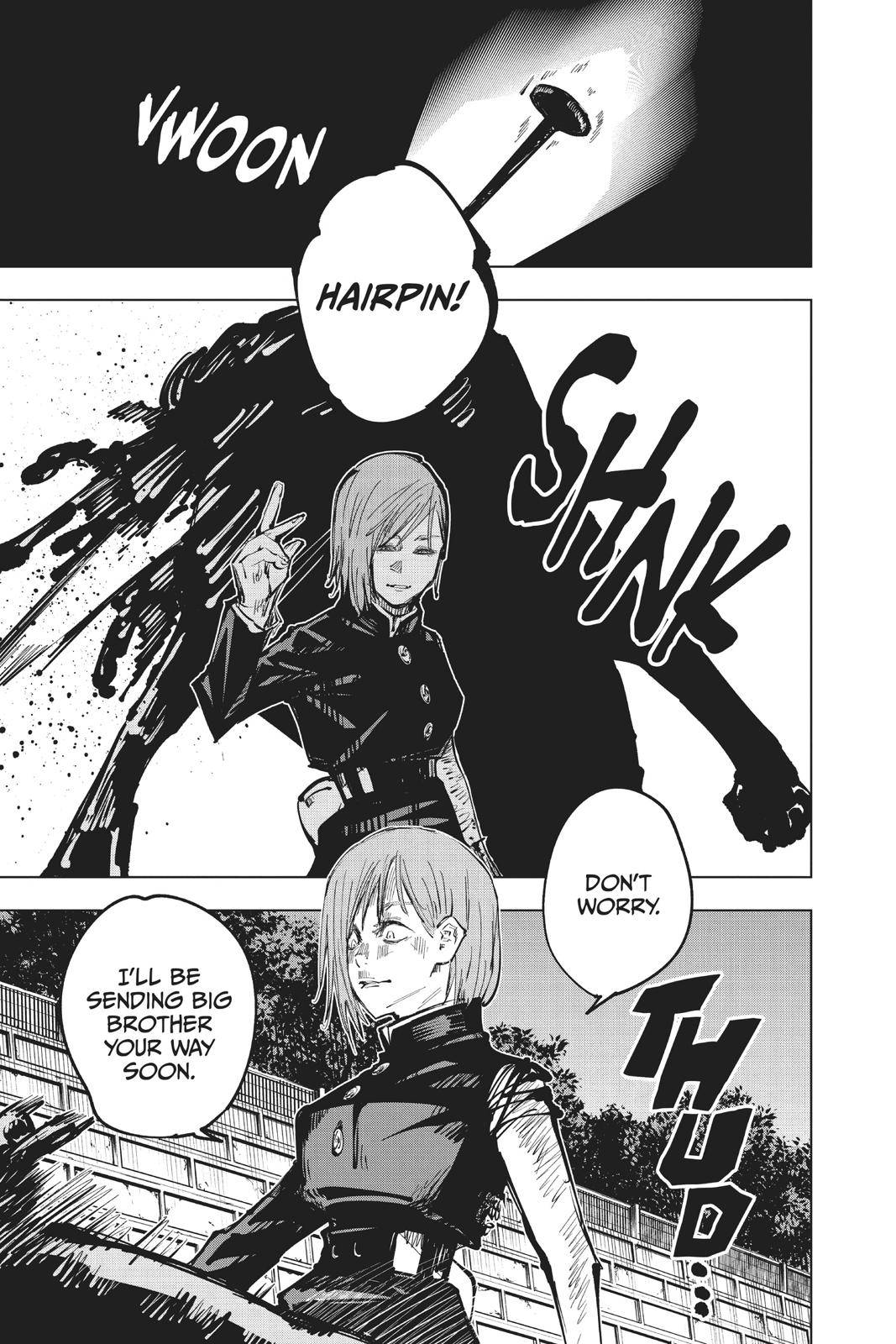 Jujutsu Kaisen Manga Chapter 61 page 17 - The Origin of Obedience, Part 7