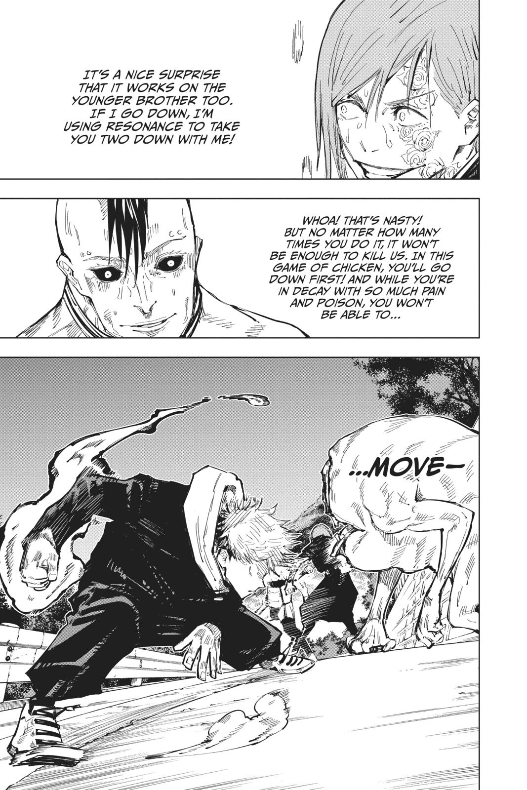 Jujutsu Kaisen Manga Chapter 61 page 3 - The Origin of Obedience, Part 7