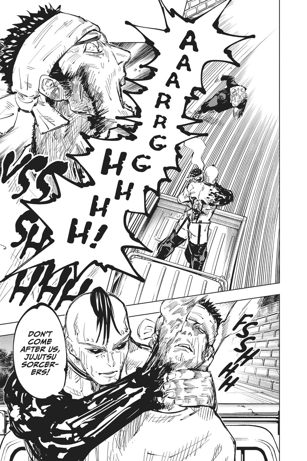 Jujutsu Kaisen Manga Chapter 62 page 13 - The Origin of Obedience, Part 8