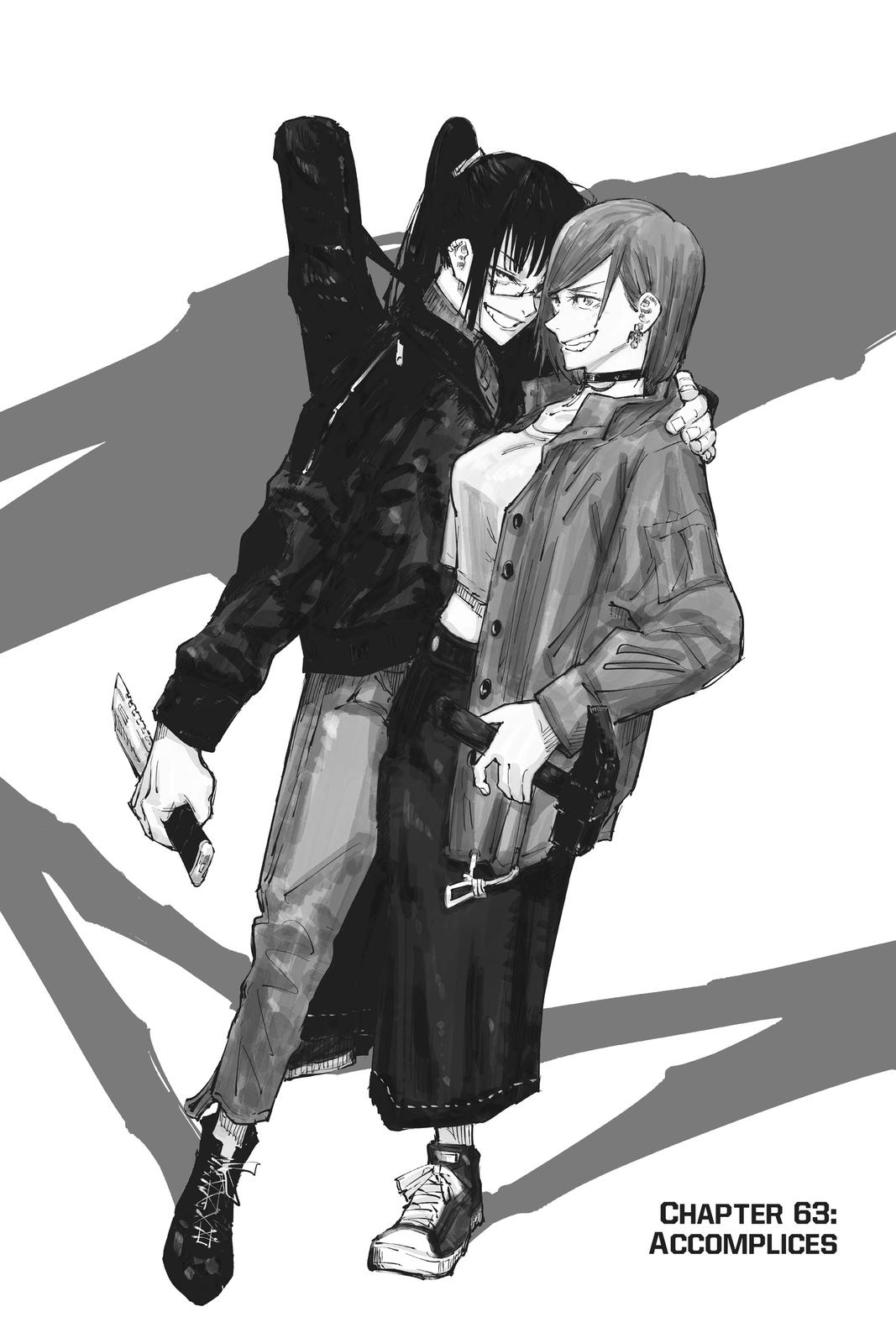 Jujutsu Kaisen Manga Chapter 63 page 1 - Accomplices