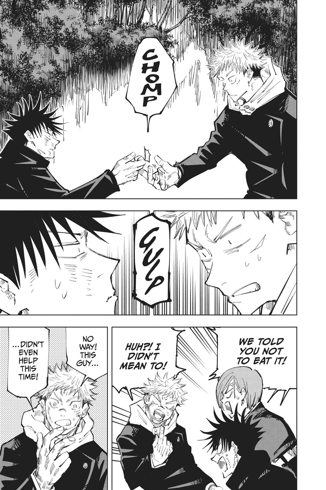 Jujutsu Kaisen Manga Chapter 63 page 11 - Accomplices