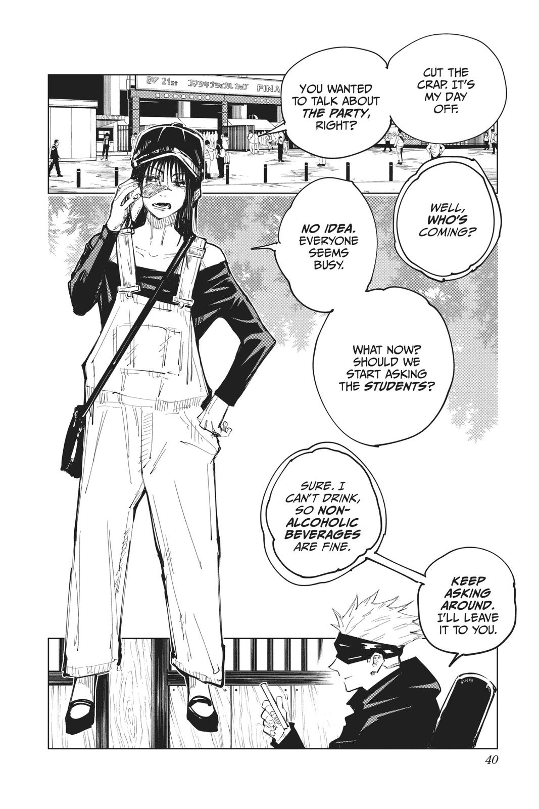 Jujutsu Kaisen Manga Chapter 63 page 14 - Accomplices