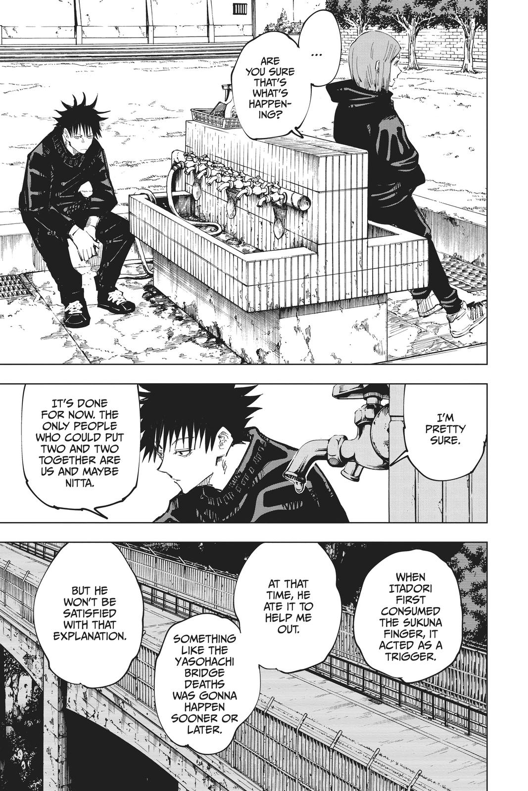 Jujutsu Kaisen Manga Chapter 63 page 17 - Accomplices