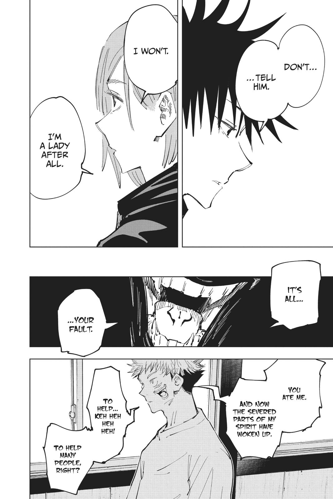 Jujutsu Kaisen Manga Chapter 63 page 18 - Accomplices