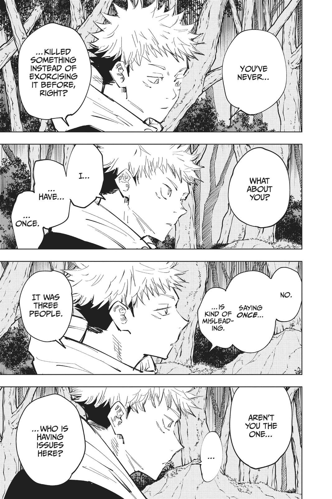 Jujutsu Kaisen Manga Chapter 63 page 3 - Accomplices