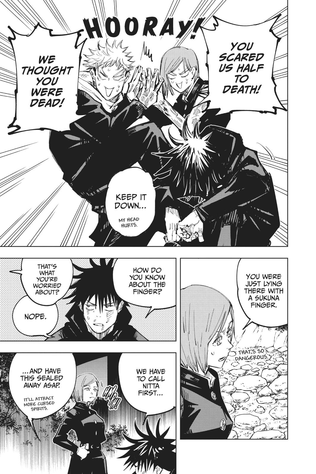 Jujutsu Kaisen Manga Chapter 63 page 9 - Accomplices