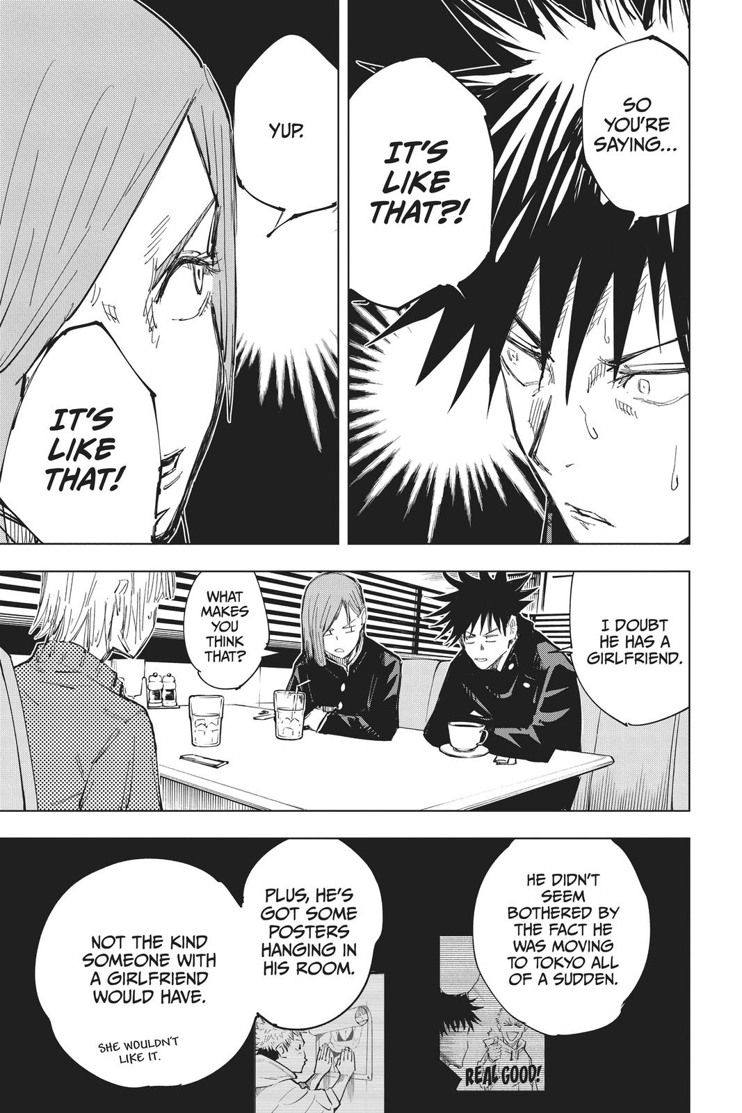 Jujutsu Kaisen Manga Chapter 64 page 11 - It's Like That