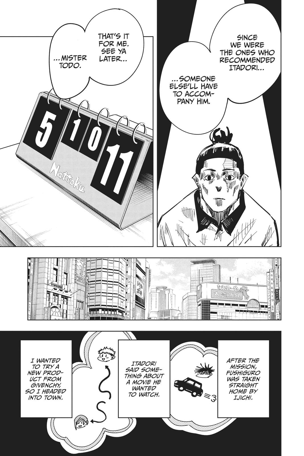 Jujutsu Kaisen Manga Chapter 64 page 5 - It's Like That