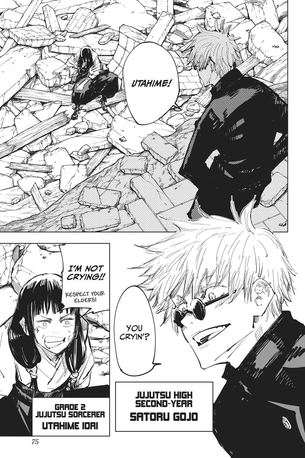 Jujutsu Kaisen Manga Chapter 65 page 7 - Hidden Inventory