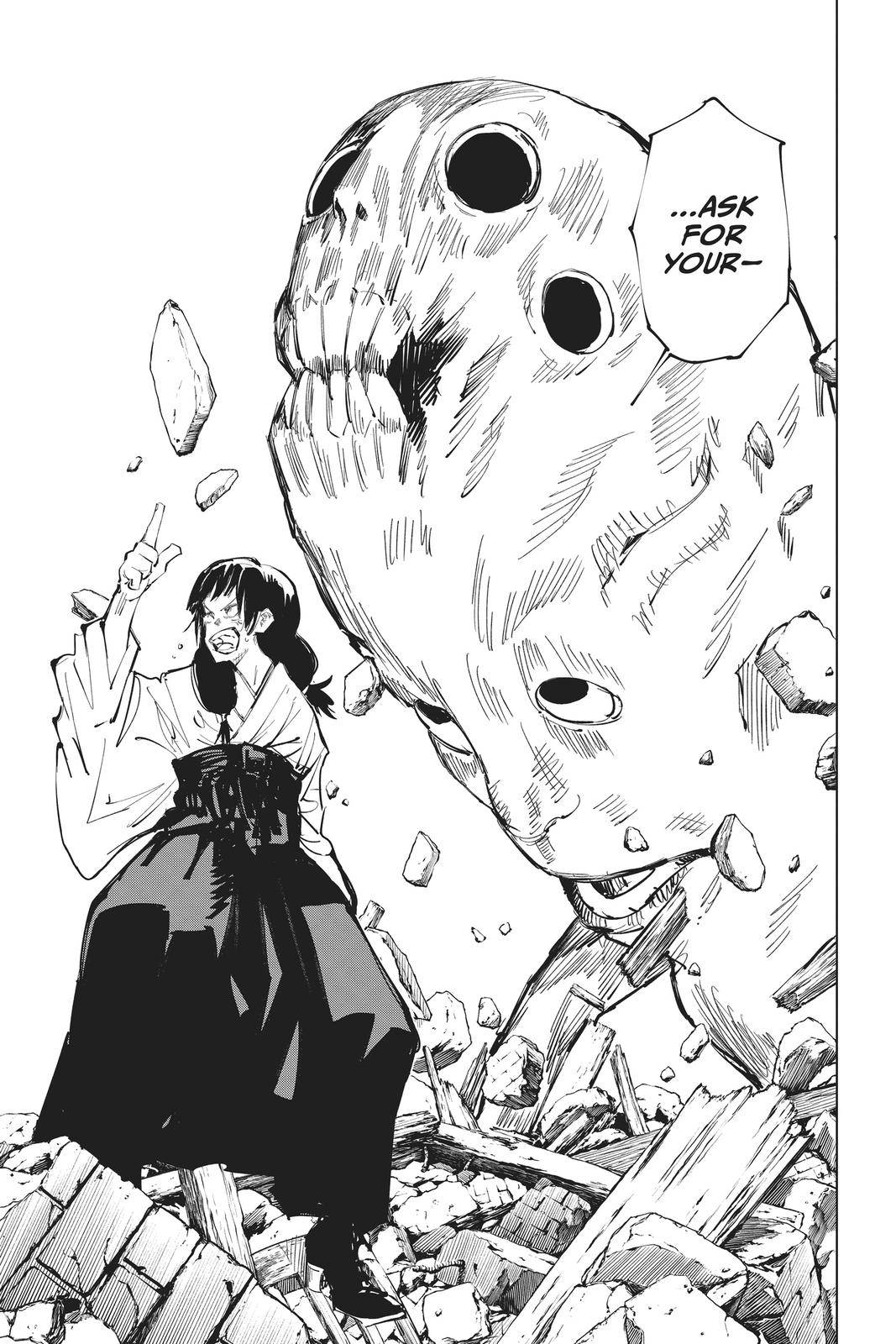 Jujutsu Kaisen Manga Chapter 65 page 9 - Hidden Inventory