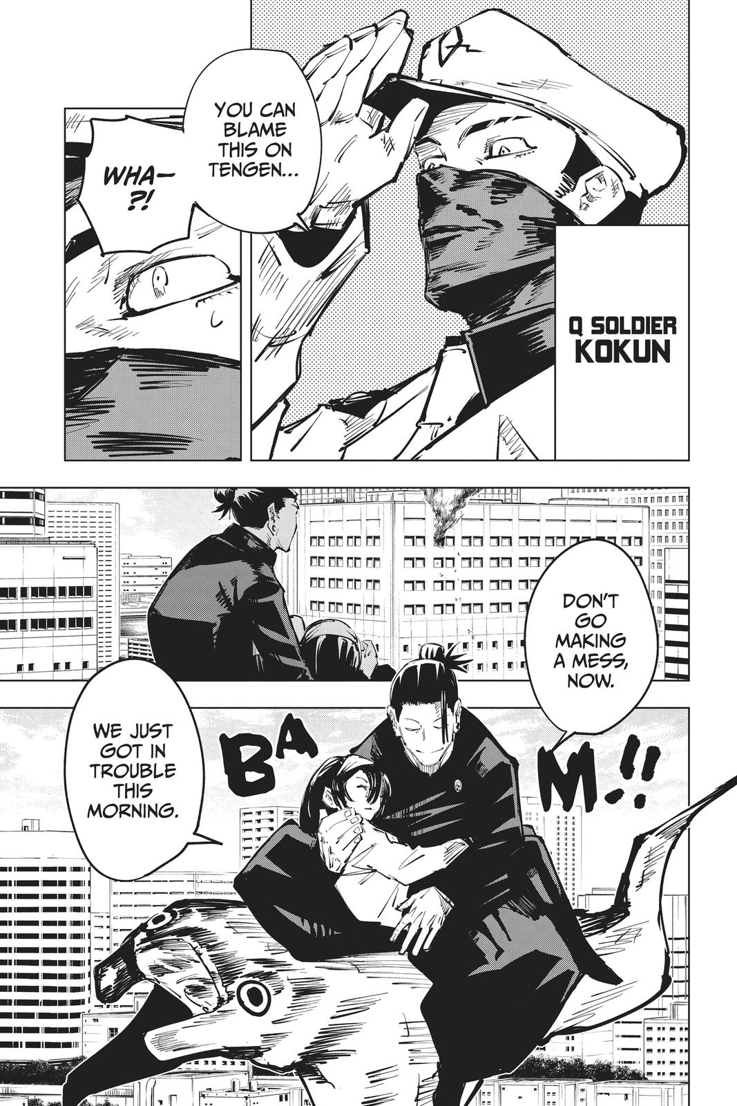 Jujutsu Kaisen Manga Chapter 66 page 13 - Hidden Inventory, Part 2