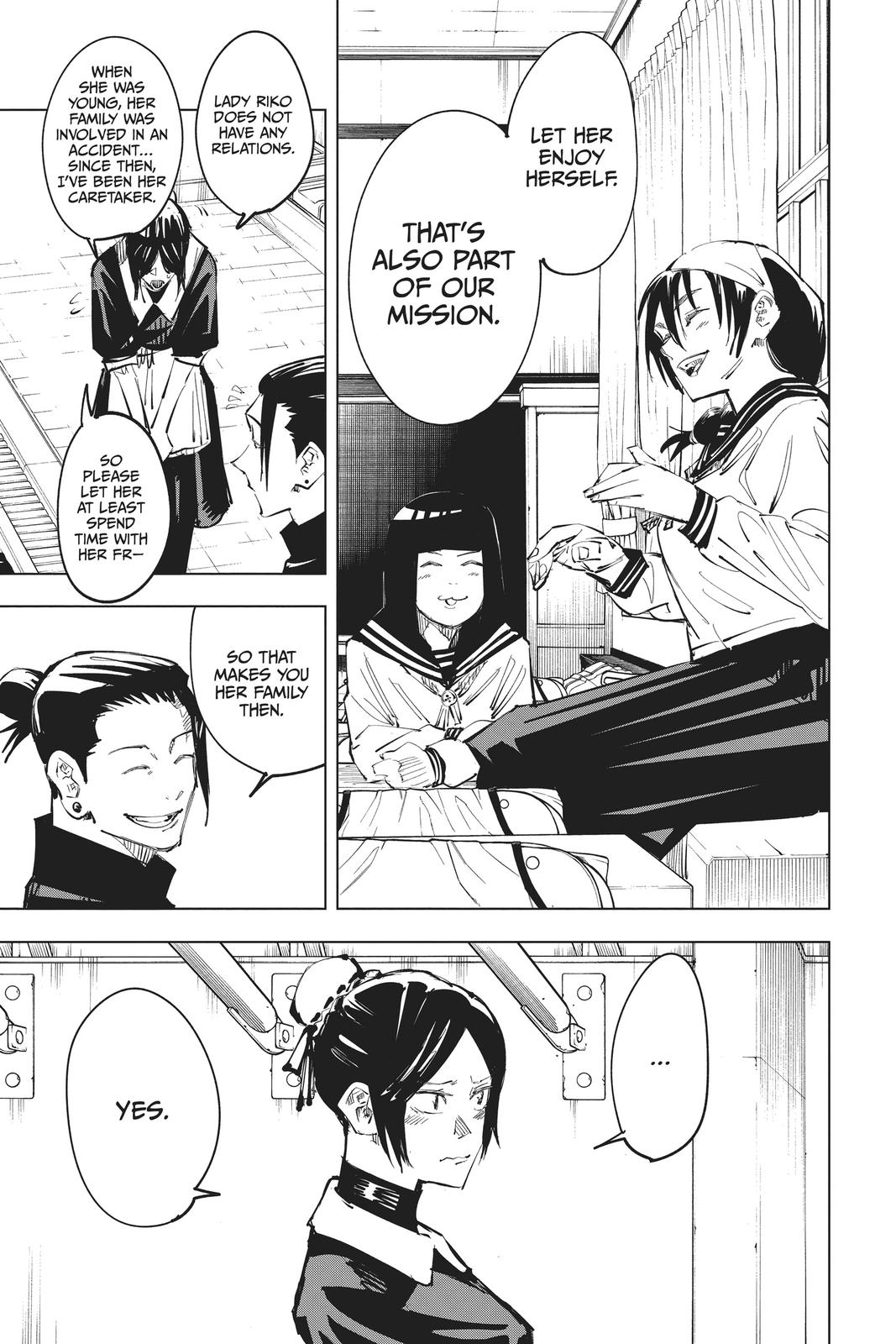 Jujutsu Kaisen Manga Chapter 67 page 15 - Hidden Inventory, Part 3