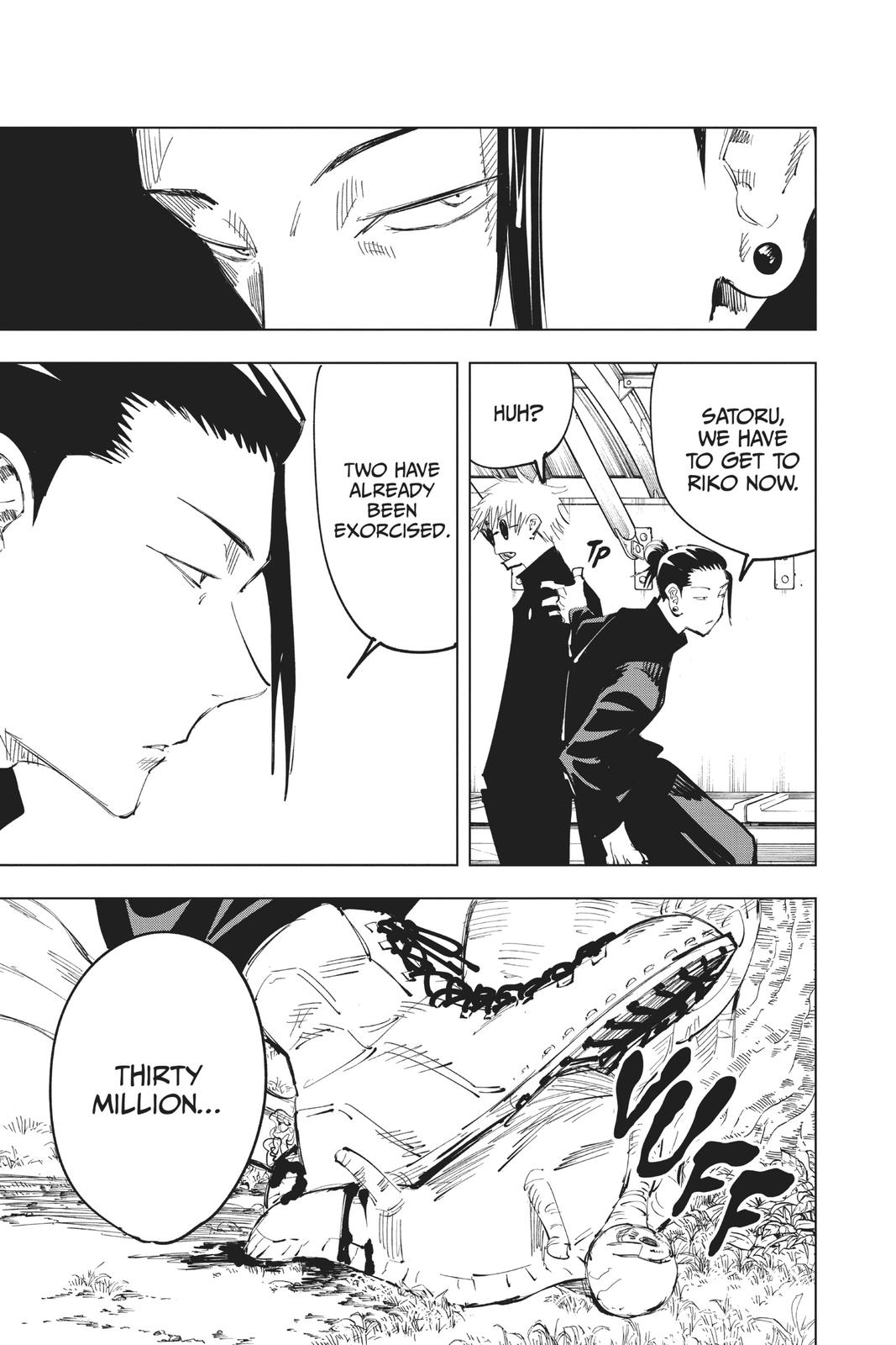 Jujutsu Kaisen Manga Chapter 67 page 17 - Hidden Inventory, Part 3