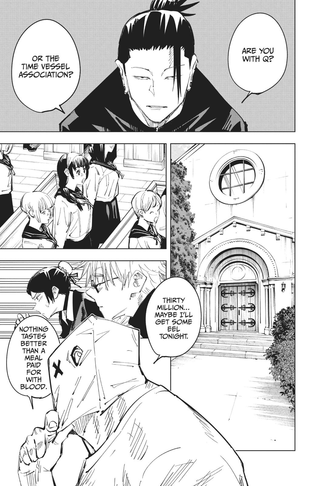 Jujutsu Kaisen Manga Chapter 68 page 17 - Hidden Inventory, Part 4
