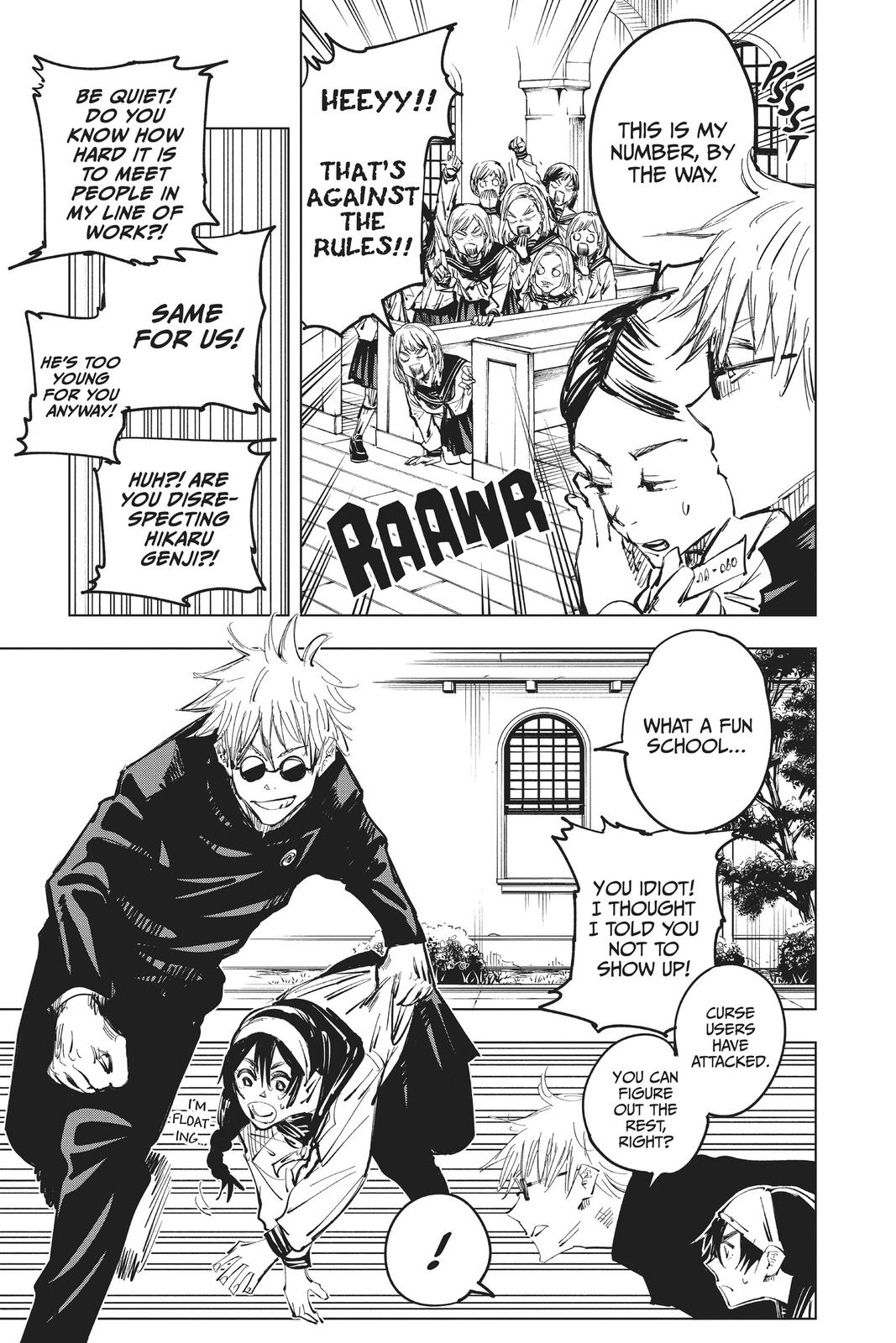 Jujutsu Kaisen Manga Chapter 69 page 3 - Hidden Inventory, Part 5