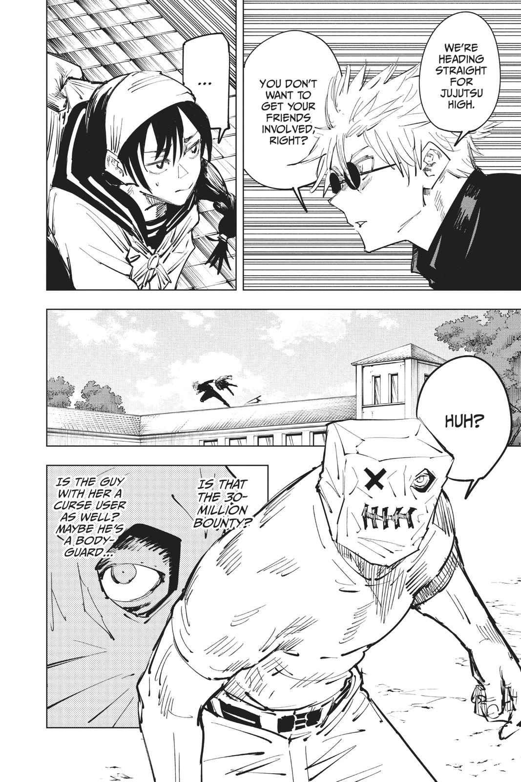 Jujutsu Kaisen Manga Chapter 69 page 4 - Hidden Inventory, Part 5