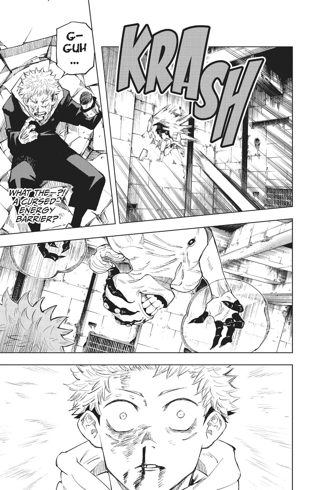 Jujutsu Kaisen Manga Chapter 7 page 8 - Fearsome Womb, Part 2