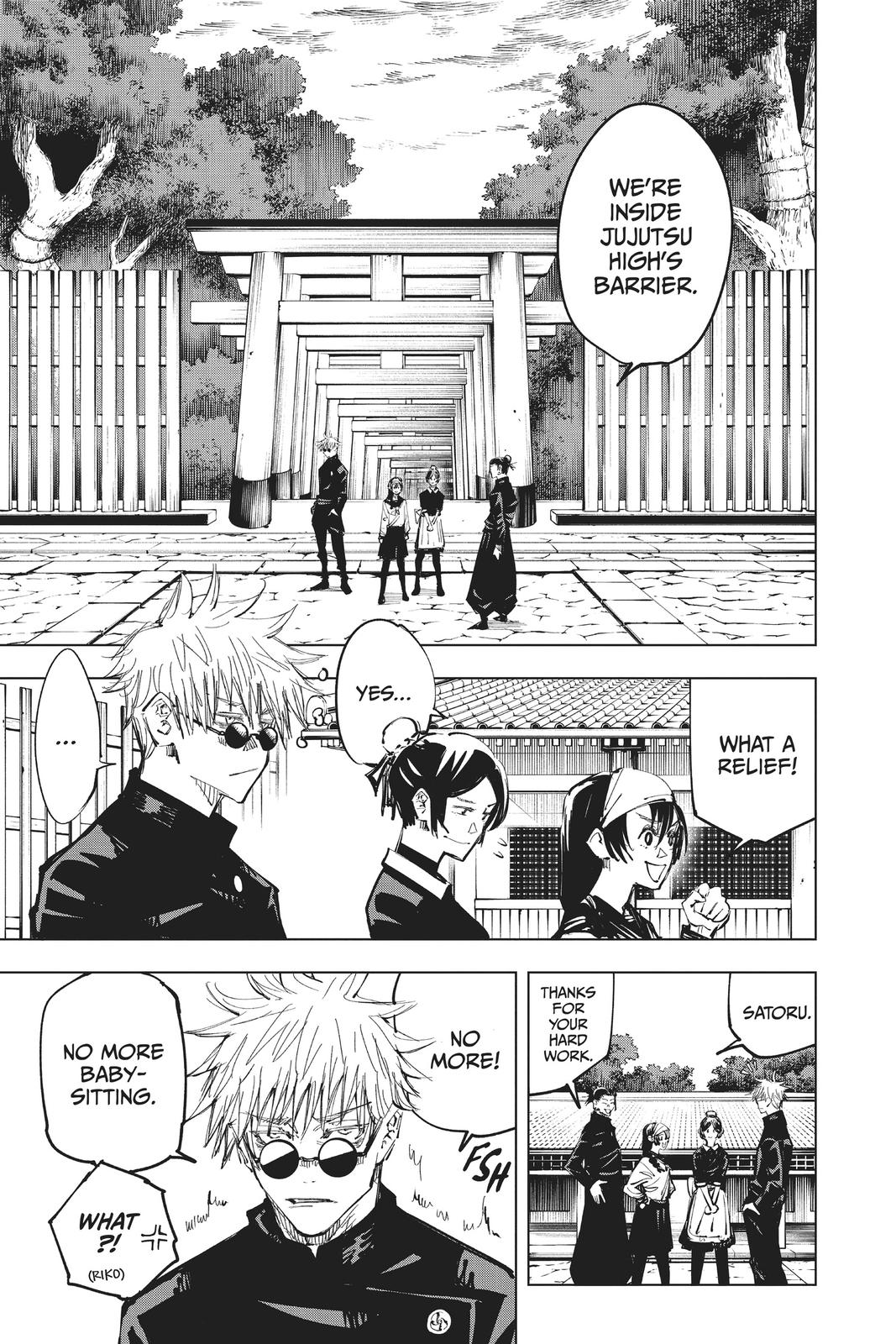 Jujutsu Kaisen Manga Chapter 70 page 17 - Hidden Inventory, Part 6