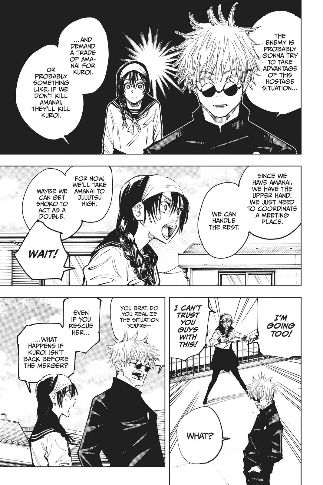 Jujutsu Kaisen Manga Chapter 70 page 3 - Hidden Inventory, Part 6