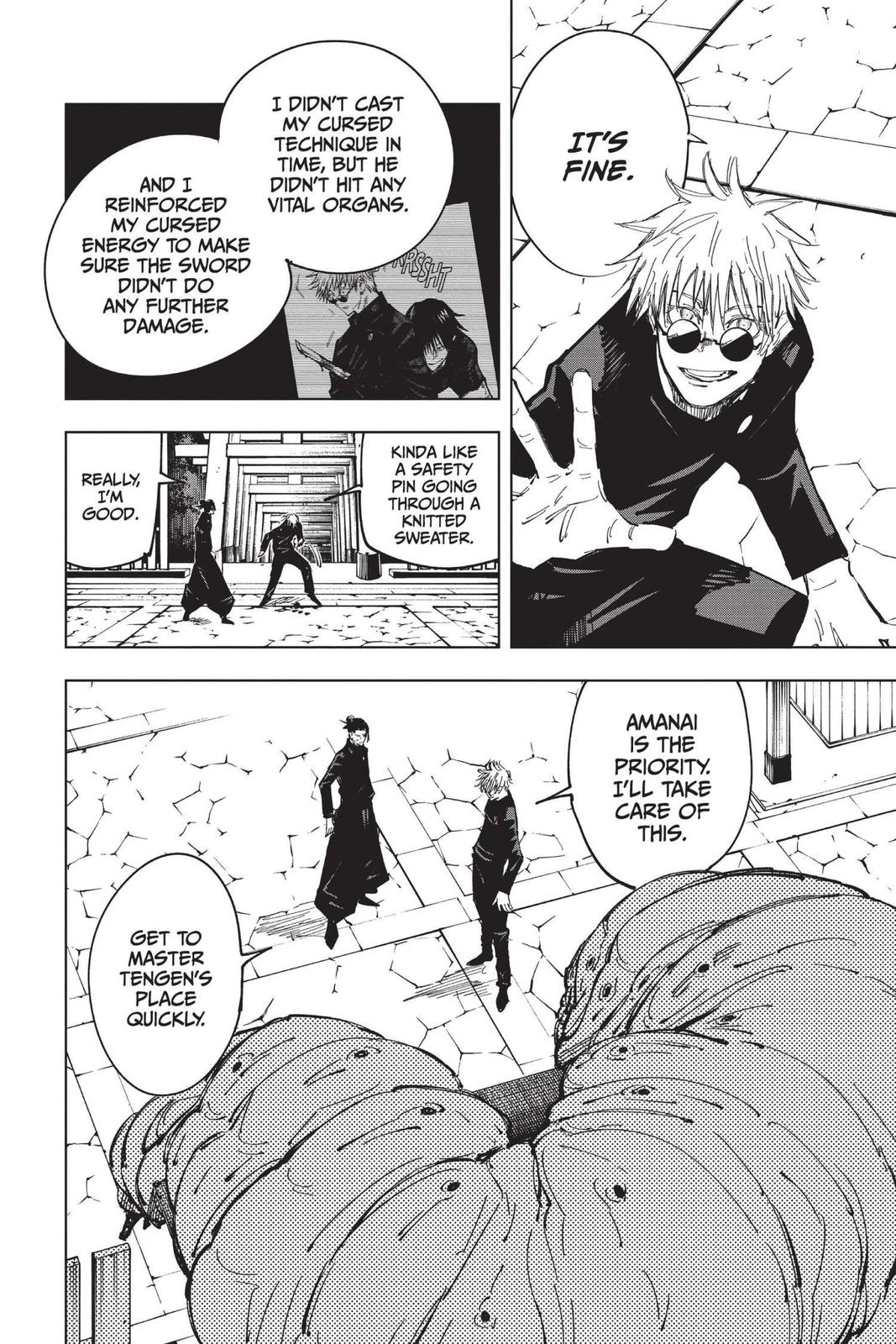 Jujutsu Kaisen Manga Chapter 71 page 10 - Hidden Inventory, Part 7