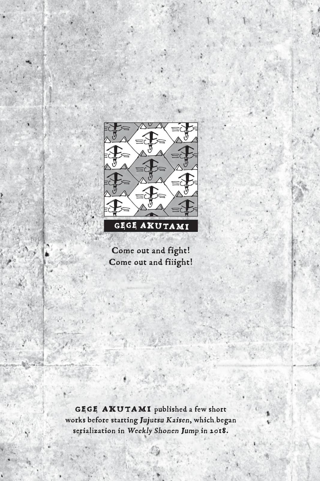 Jujutsu Kaisen Manga Chapter 71 page 2 - Hidden Inventory, Part 7