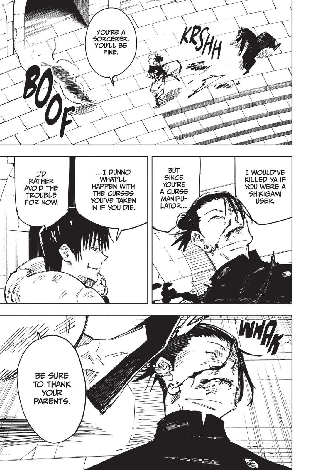 Jujutsu Kaisen Manga Chapter 73 page 16 - Hidden Inventory, Part 9