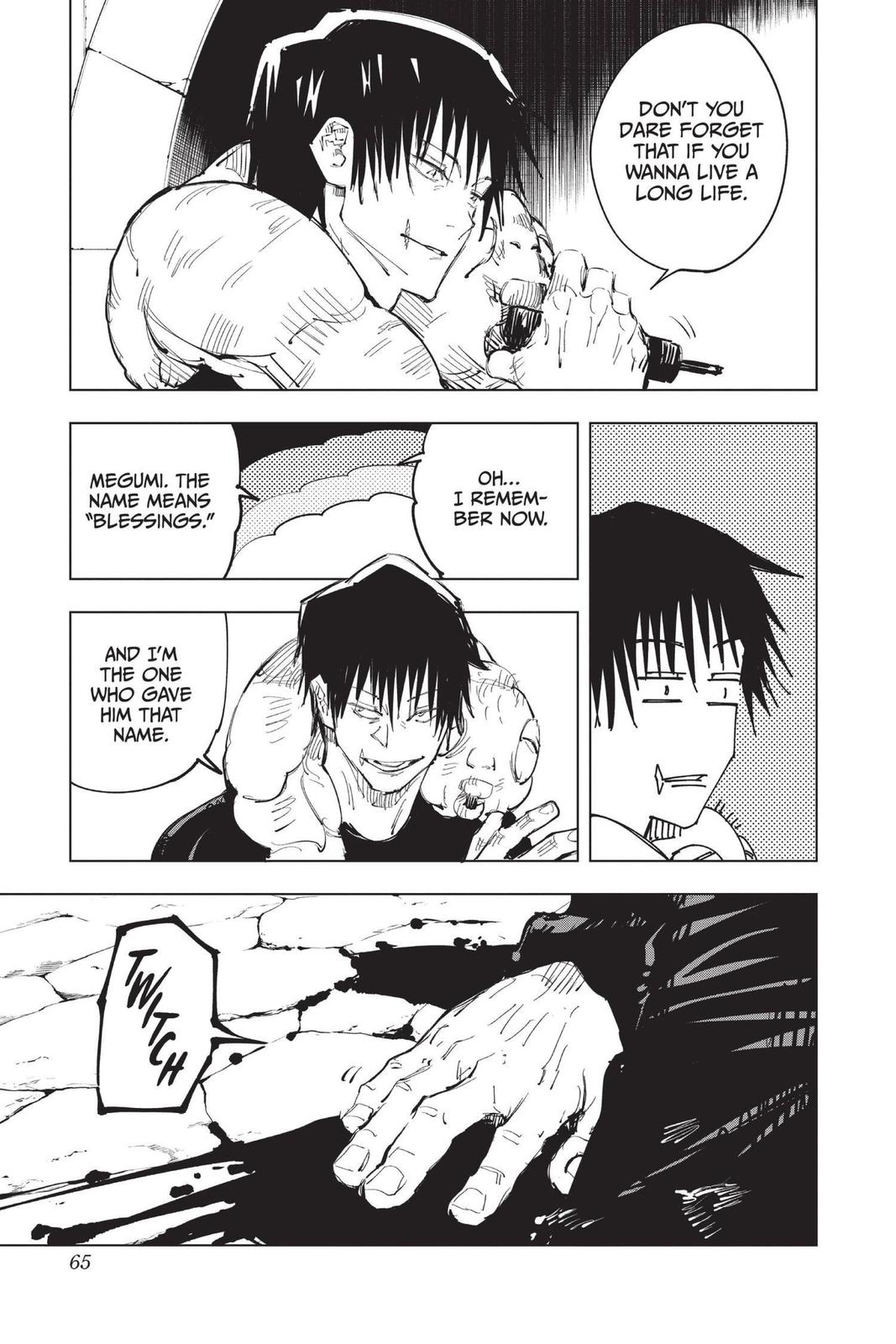 Jujutsu Kaisen Manga Chapter 73 page 18 - Hidden Inventory, Part 9