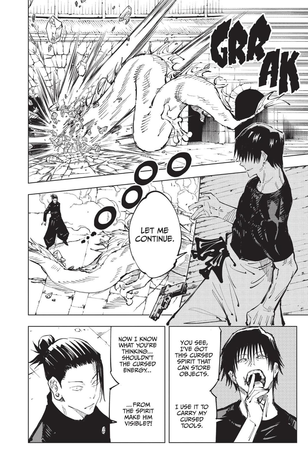 Jujutsu Kaisen Manga Chapter 73 page 3 - Hidden Inventory, Part 9