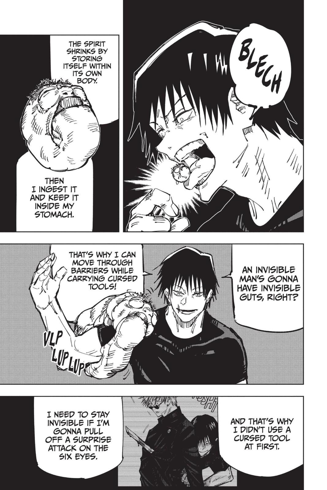 Jujutsu Kaisen Manga Chapter 73 page 4 - Hidden Inventory, Part 9