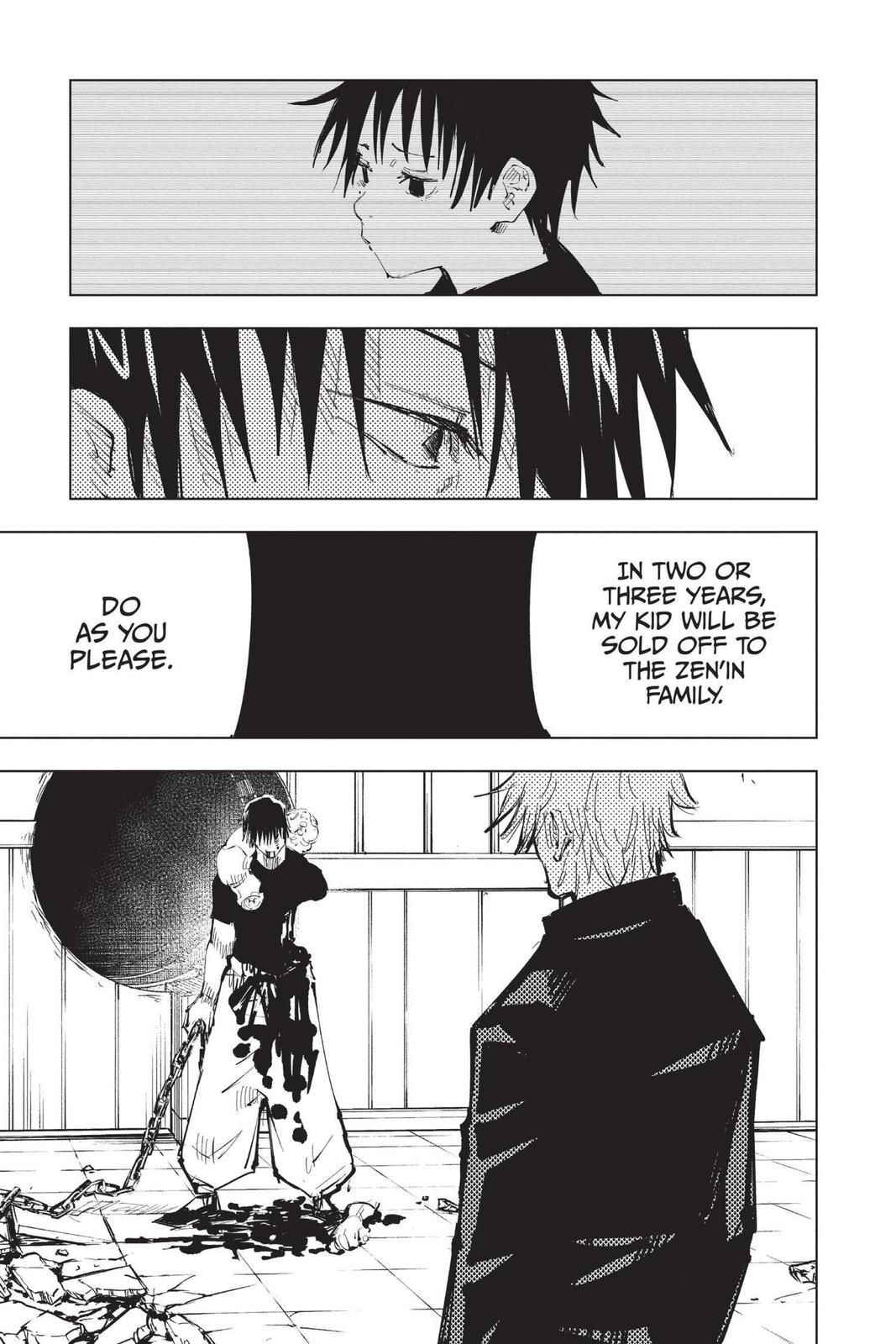 Jujutsu Kaisen Manga Chapter 75 page 18 - Hidden Inventory, Part 11