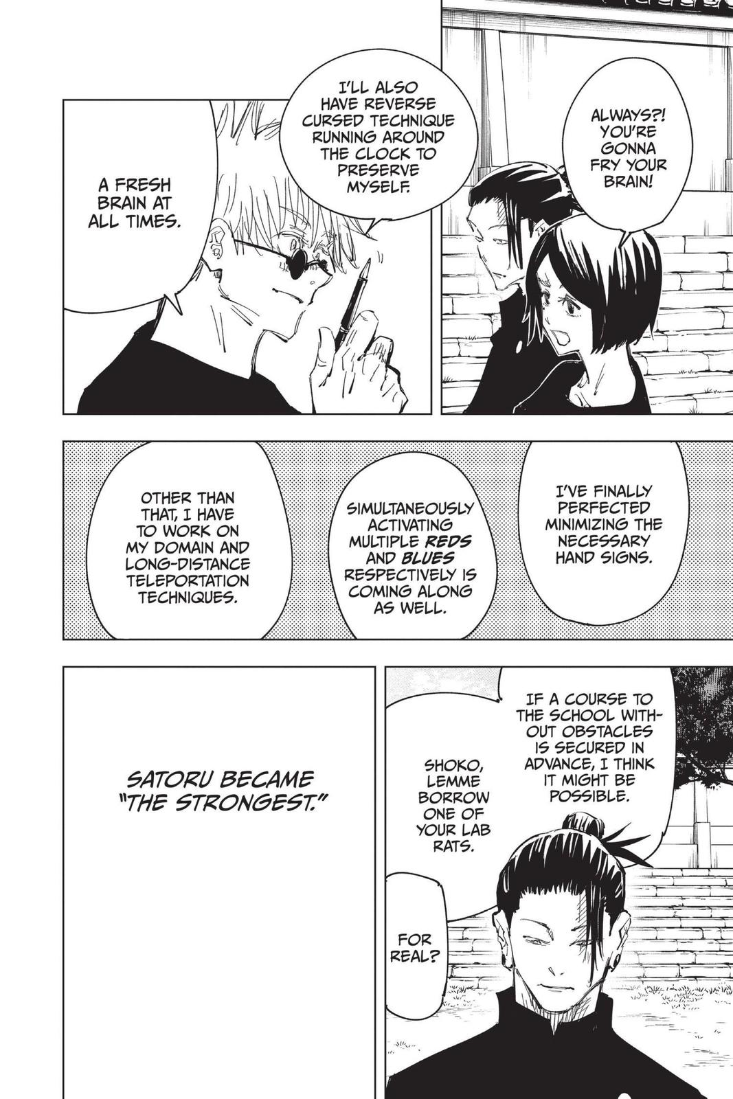 Jujutsu Kaisen Manga Chapter 76 page 10 - Premature Death