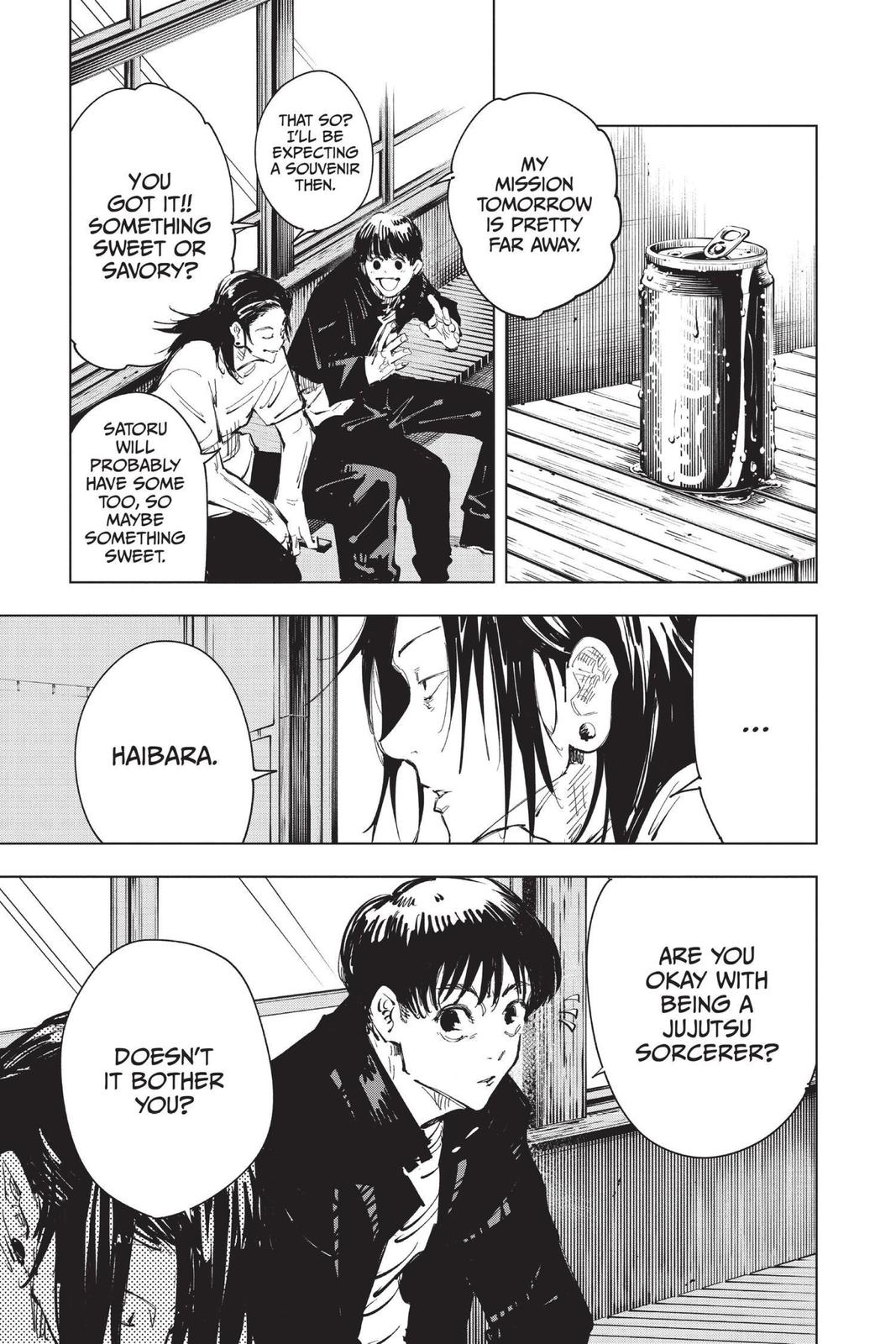 Jujutsu Kaisen Manga Chapter 76 page 17 - Premature Death