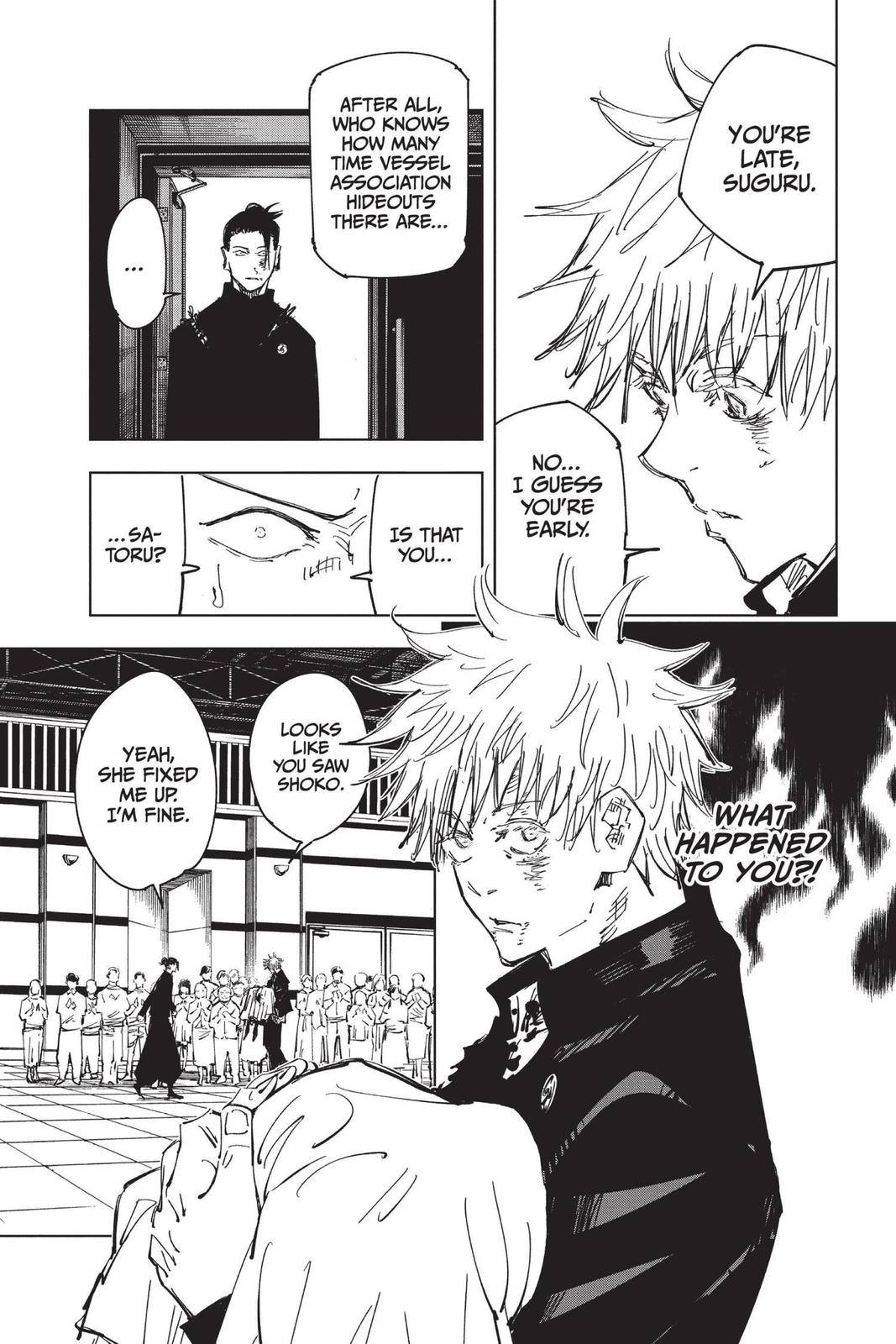 Jujutsu Kaisen Manga Chapter 76 page 3 - Premature Death