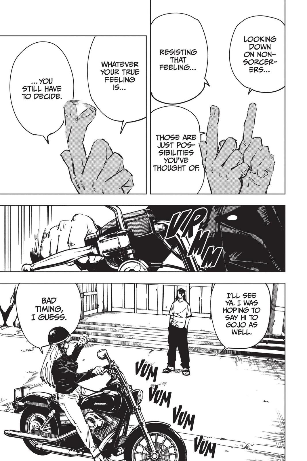 Jujutsu Kaisen Manga Chapter 77 page 13 - Premature Death, Part 2