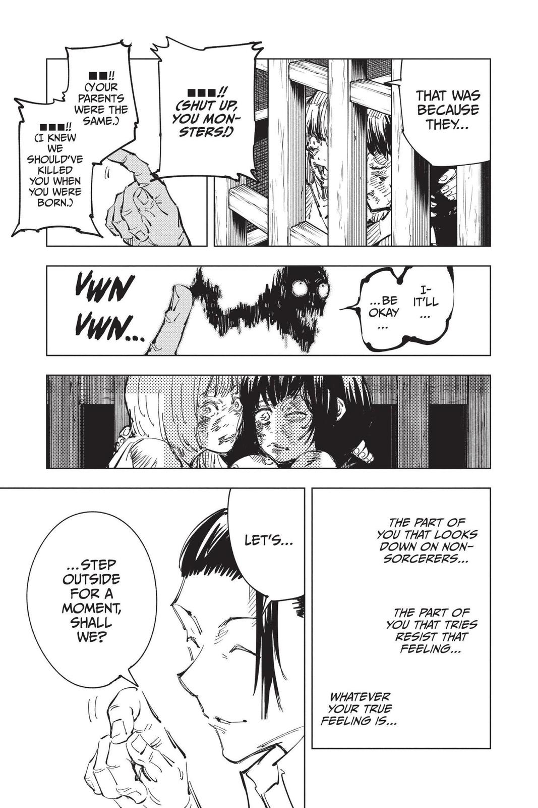 Jujutsu Kaisen Manga Chapter 77 page 19 - Premature Death, Part 2