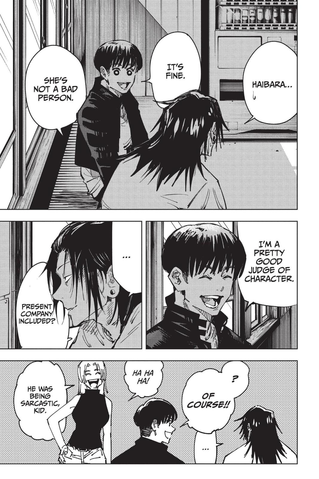 Jujutsu Kaisen Manga Chapter 77 page 3 - Premature Death, Part 2