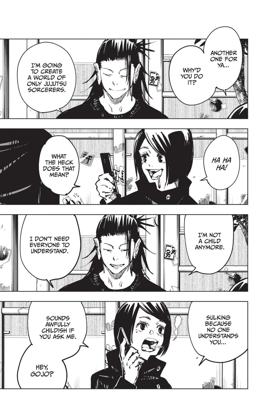 Jujutsu Kaisen Manga Chapter 78 page 5 - Premature Death, Part 3