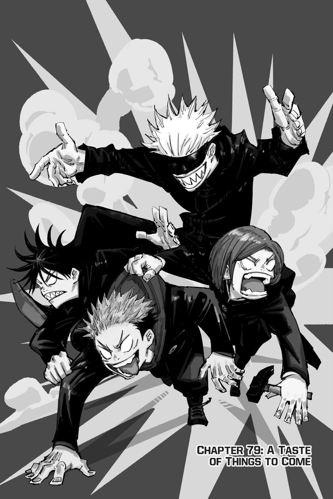Jujutsu Kaisen Manga Chapter 79 page 1 - A Taste of Things to Come
