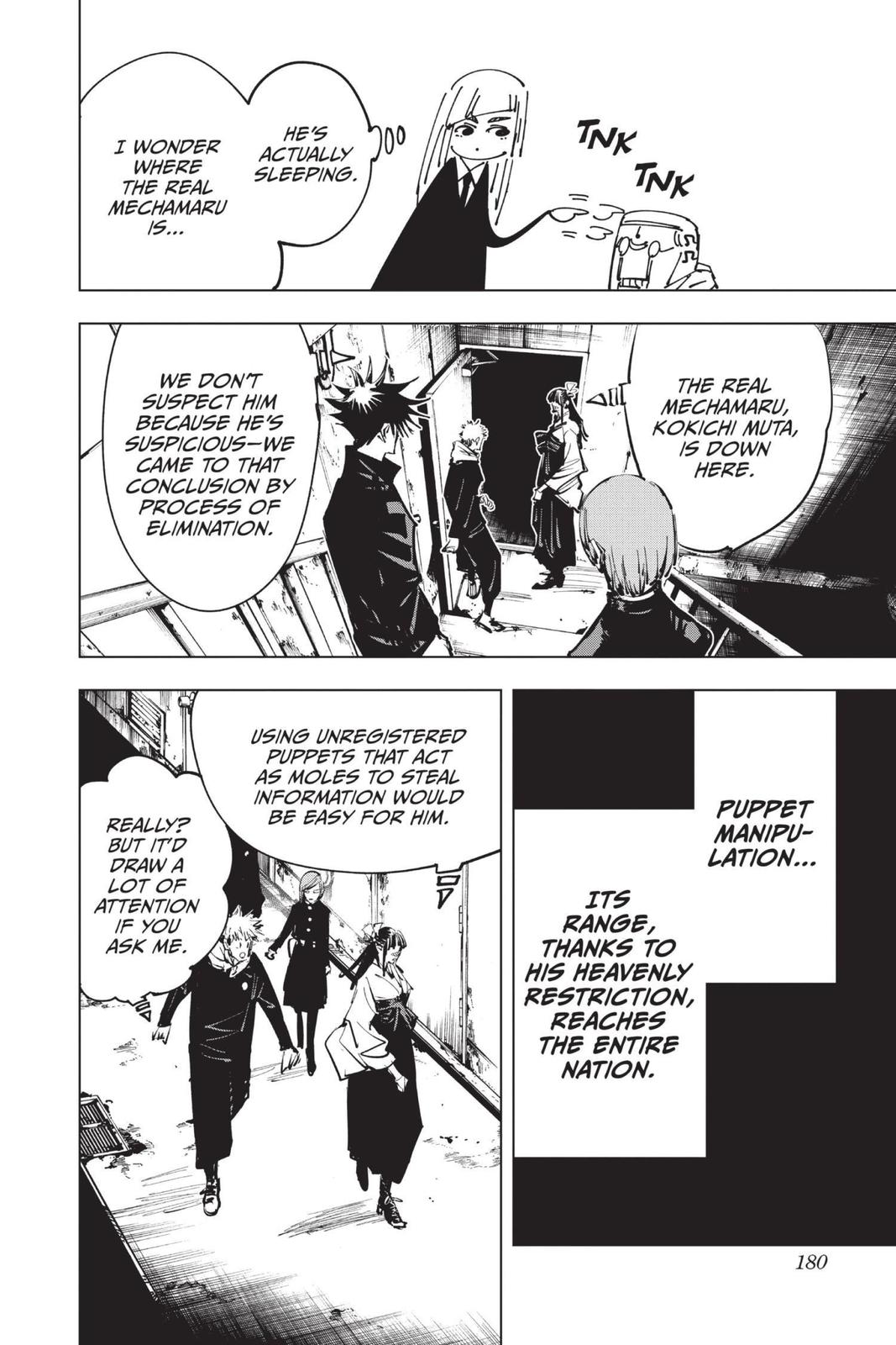 Jujutsu Kaisen Manga Chapter 79 page 12 - A Taste of Things to Come