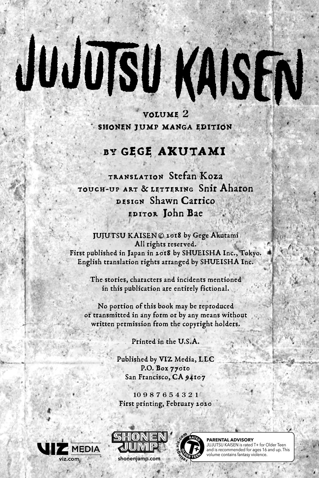 Jujutsu Kaisen Manga Chapter 8 page 3 - Fearsome Womb, Part 3