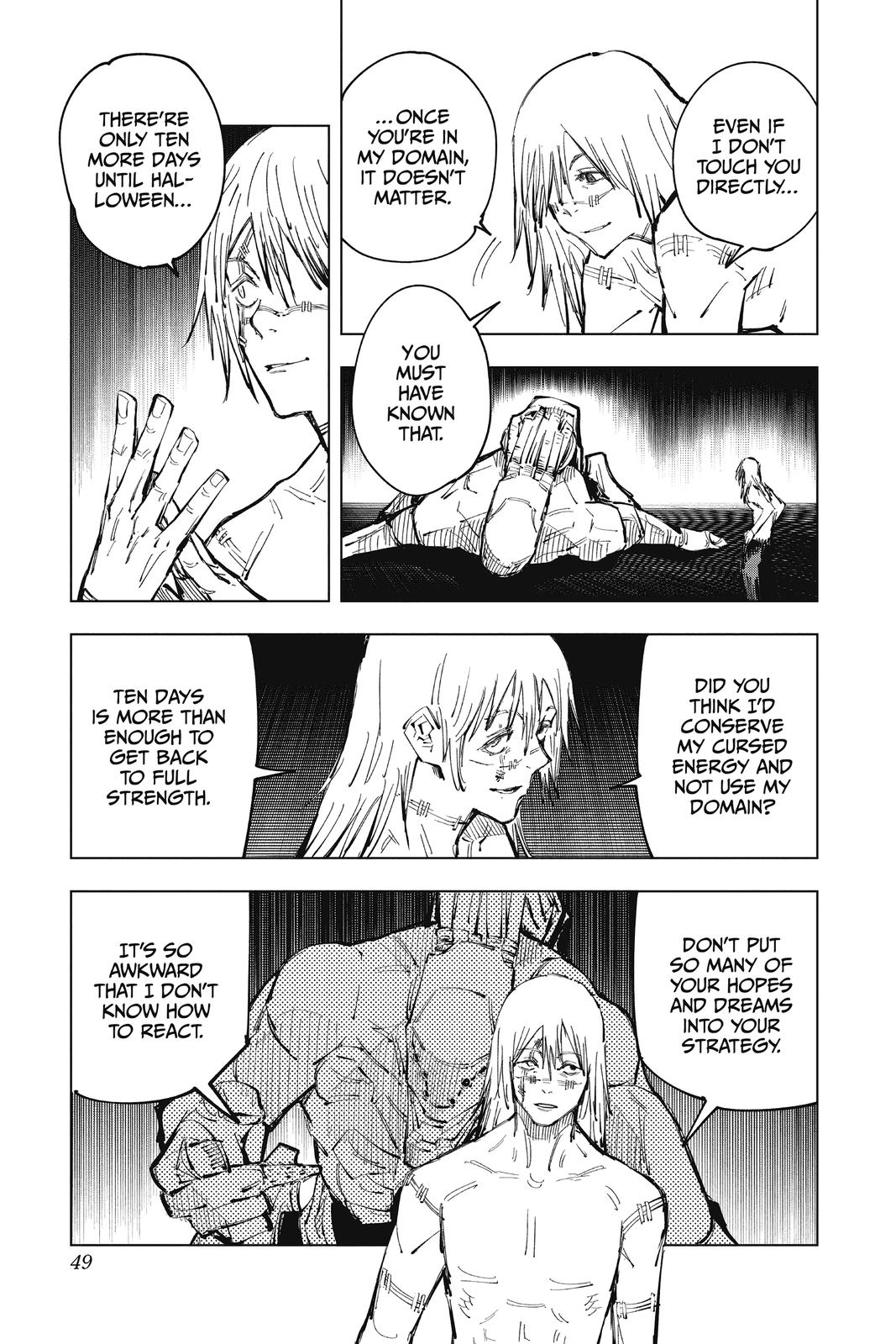 Jujutsu Kaisen Manga Chapter 82 page 3 - Evening Festival, Part 3