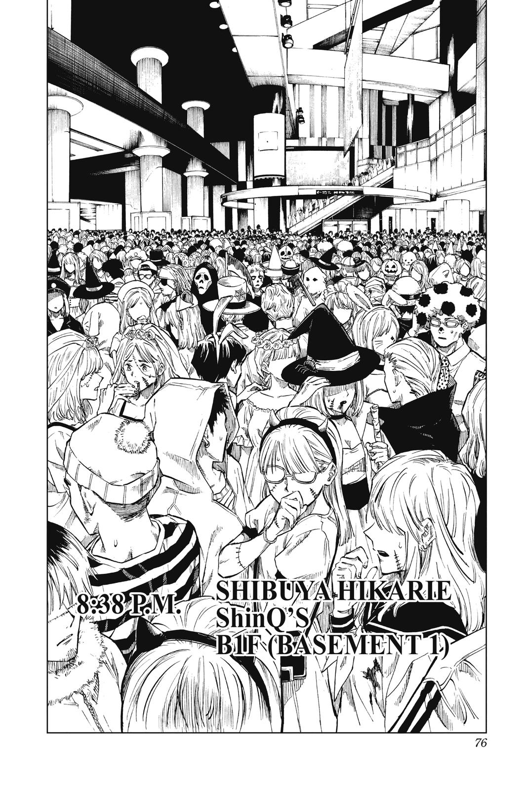 Jujutsu Kaisen Manga Chapter 83 page 10 - The Shibuya Incident, Part 1