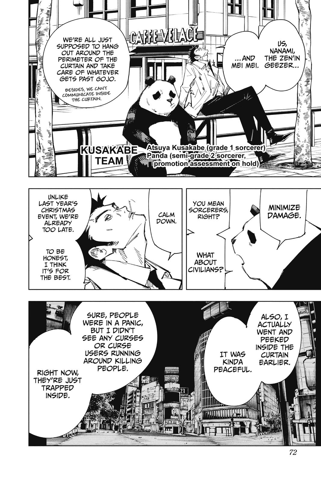 Jujutsu Kaisen Manga Chapter 83 page 6 - The Shibuya Incident, Part 1