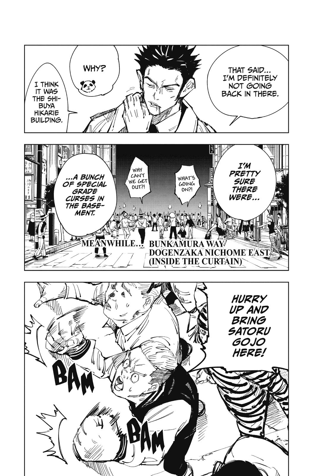Jujutsu Kaisen Manga Chapter 83 page 7 - The Shibuya Incident, Part 1