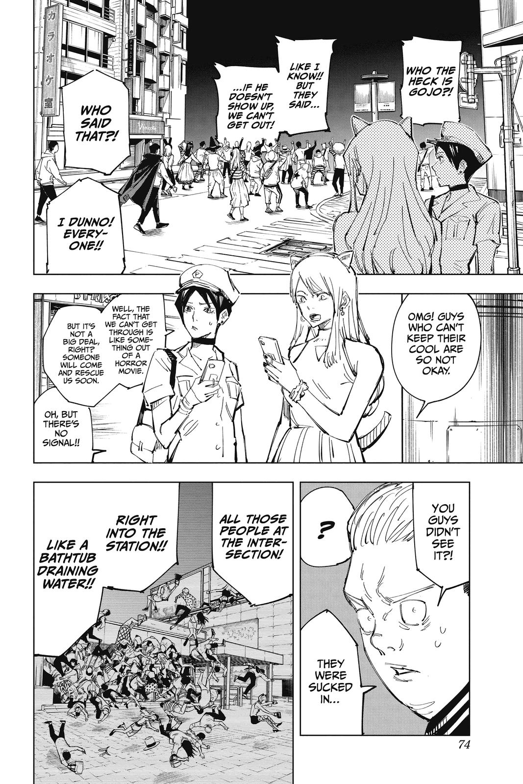 Jujutsu Kaisen Manga Chapter 83 page 8 - The Shibuya Incident, Part 1