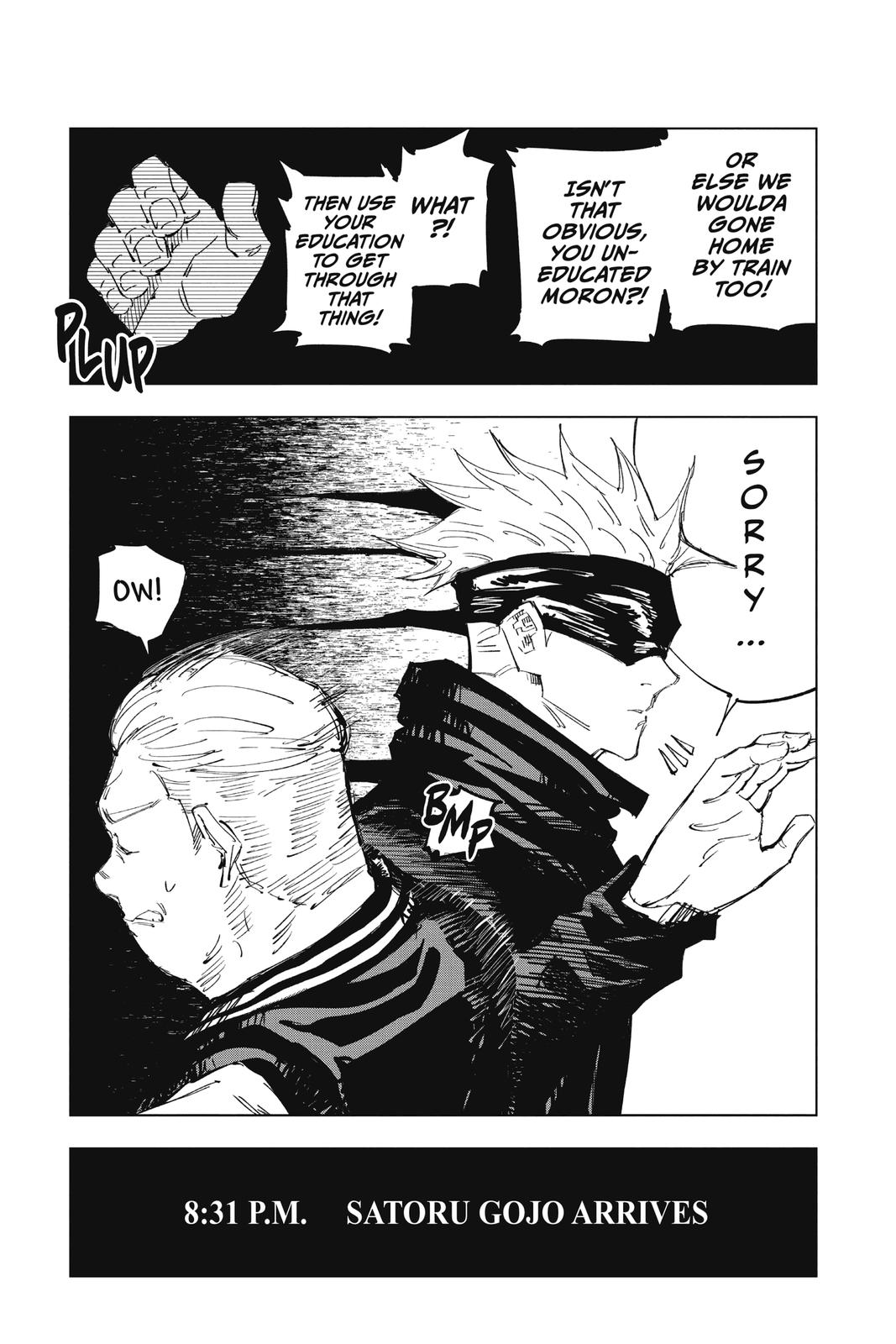Jujutsu Kaisen Manga Chapter 83 page 9 - The Shibuya Incident, Part 1