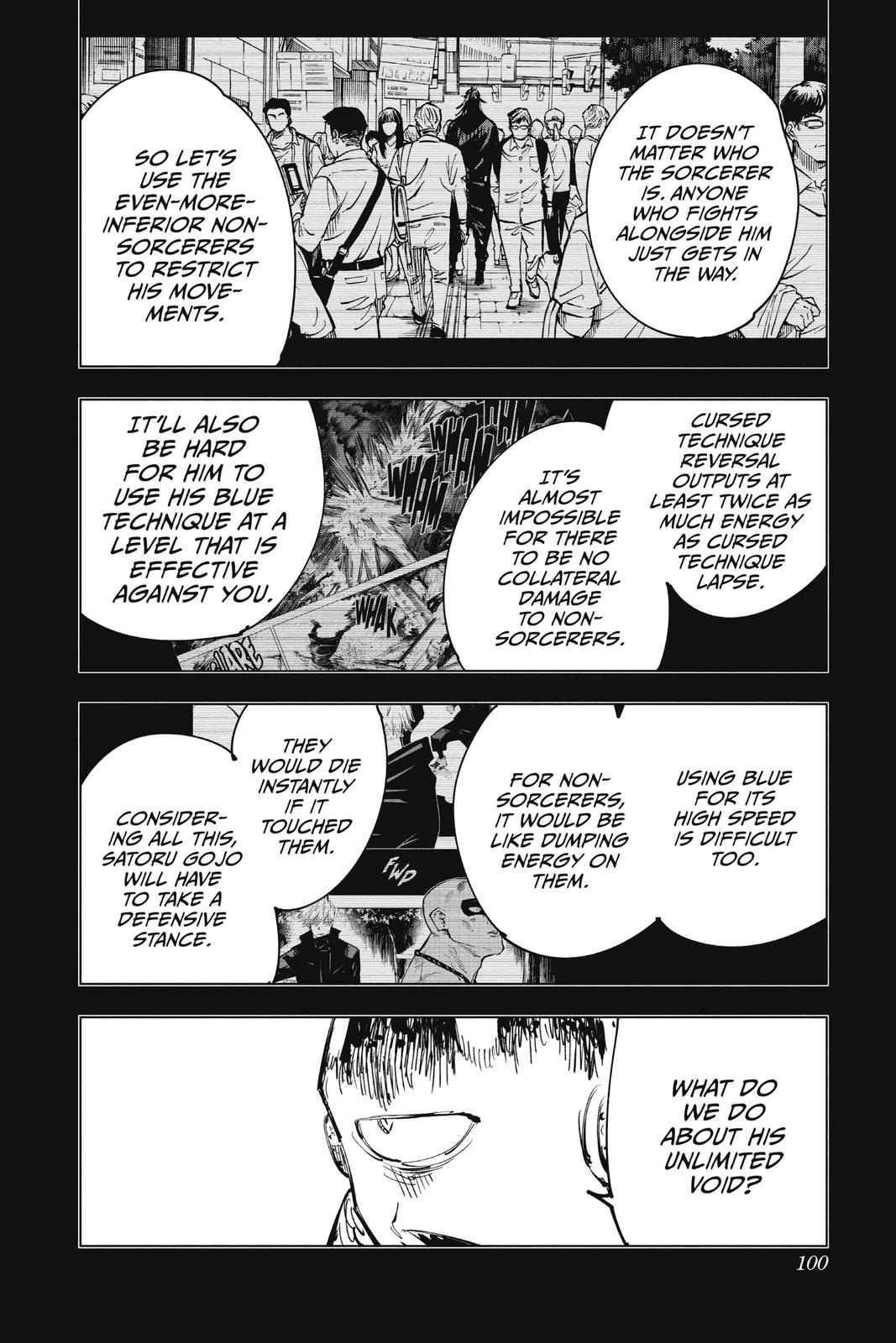 Jujutsu Kaisen Manga Chapter 84 page 12 - The Shibuya Incident, Part 2