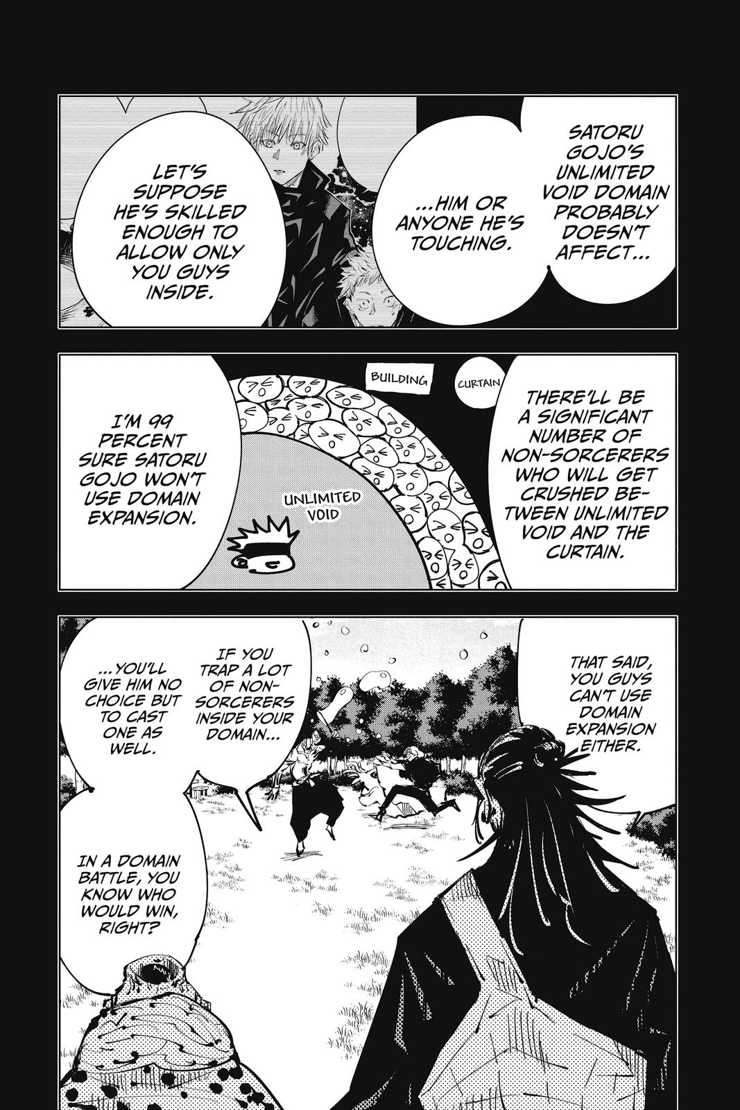 Jujutsu Kaisen Manga Chapter 84 page 13 - The Shibuya Incident, Part 2