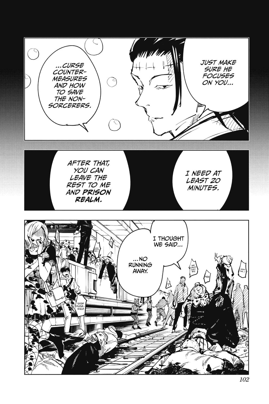 Jujutsu Kaisen Manga Chapter 84 page 14 - The Shibuya Incident, Part 2