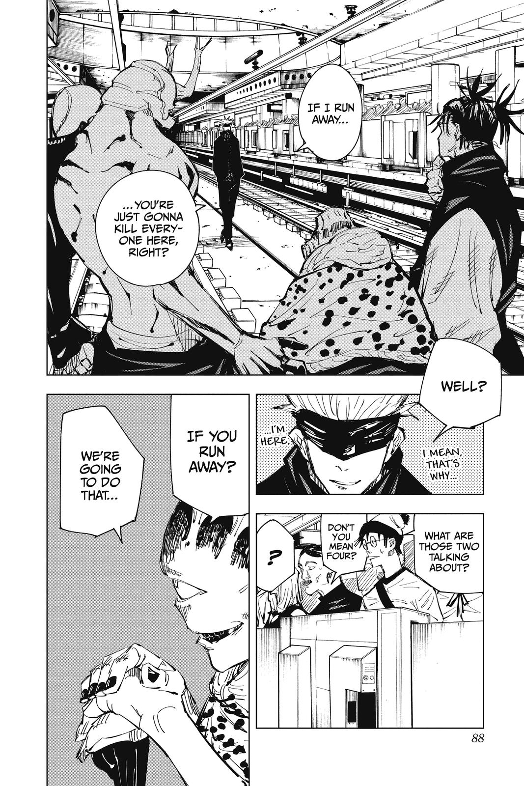 Jujutsu Kaisen Manga Chapter 84 page 2 - The Shibuya Incident, Part 2